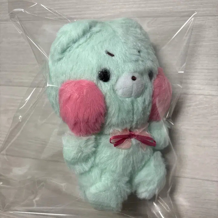 [BUNJANG] Pukuhoppe Mint Bear Plush Toy / 푸쿠홋페 민트곰 인형 양도합니다