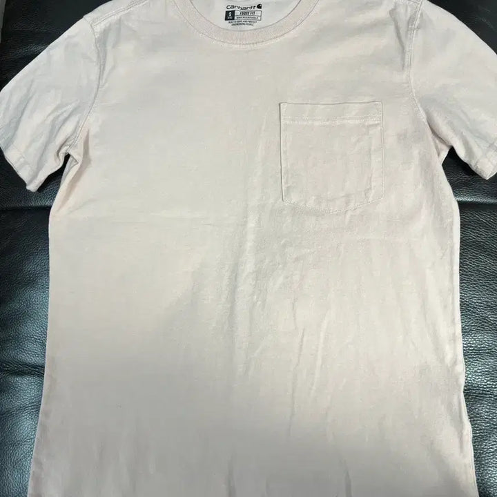 [BUNJANG] Carhartt Pocket T-Shirt Pink (S) / 칼하트 포켓 반팔티셔츠 핑크 S