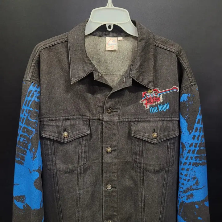 [BUNJANG] Molson Canadian 90s Rocks The Night Archive Denim Jacket / Molson Canadian 90s 빈티지 Rocks The Night