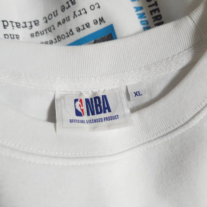 [SOLD OUT] NBA 맨투맨 화이트 XL