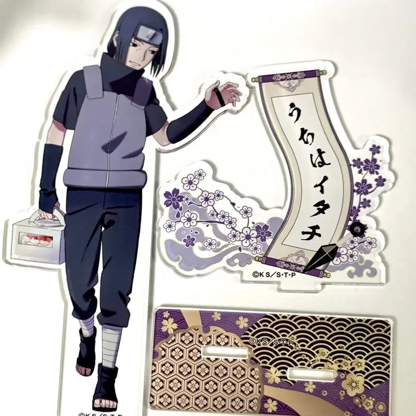 [BUNJANG] Naruto Uchiha Itachi &amp; Sasuke Bond Acrylic Stand Diorama Bundle Set / 일괄) 나루토 우치하 이타치 사스케 인연 아크릴스탠드 디오라마