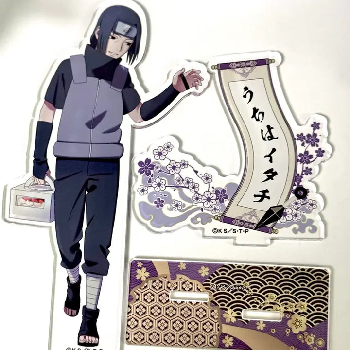 [BUNJANG] Naruto Uchiha Itachi &amp; Sasuke Bond Acrylic Stand Diorama Bundle Set / 일괄) 나루토 우치하 이타치 사스케 인연 아크릴스탠드 디오라마