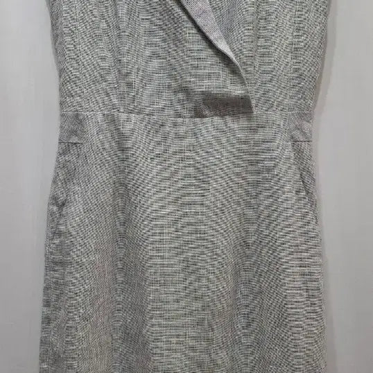 [BUNJANG] Max Mara Linen Collar Neck Short Sleeve Dress / (정품)막스마라 린넨 카라넥 반팔 원피스