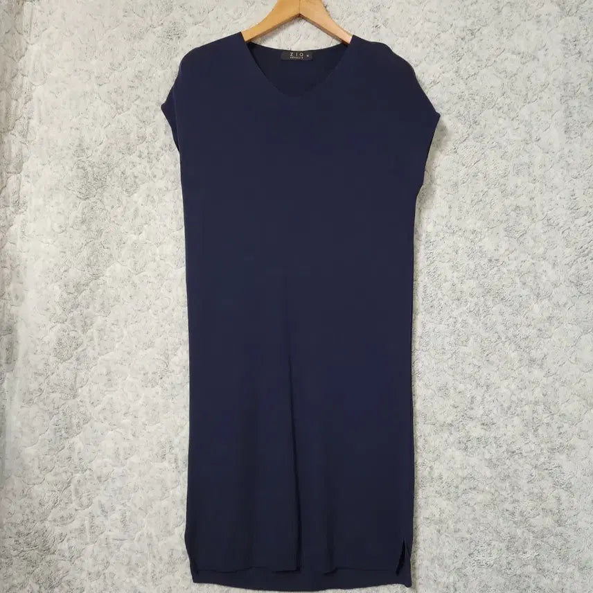 [BUNJANG] ZIOZIA Sleeveless Knit Dress (Size 55) / 140A [55] 지오송지오 민소매 니트 원피스