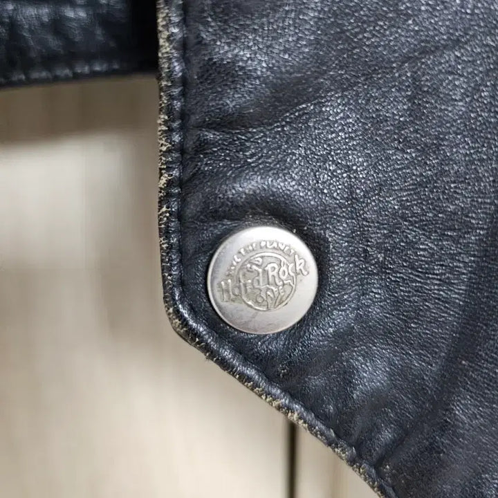 [BUNJANG] Hard Rock Cafe Western Leather Vest / 하드락카페 Hard Rock Cafe 웨스턴 레더 베스트