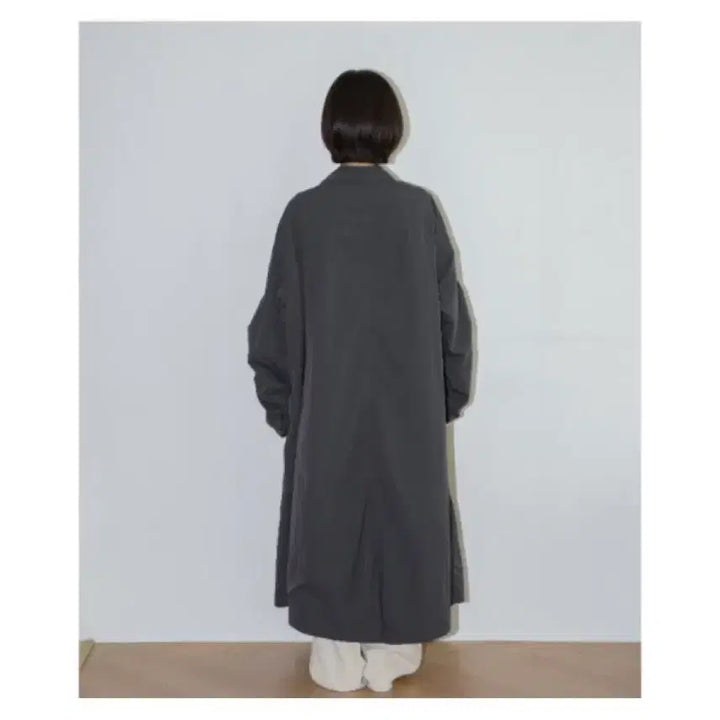 [BUNJANG] Omusuhee Overfield Coat Dark Grey Windbreaker Parka / 오무수히 Over field coat darkgrey 바람막이 야상