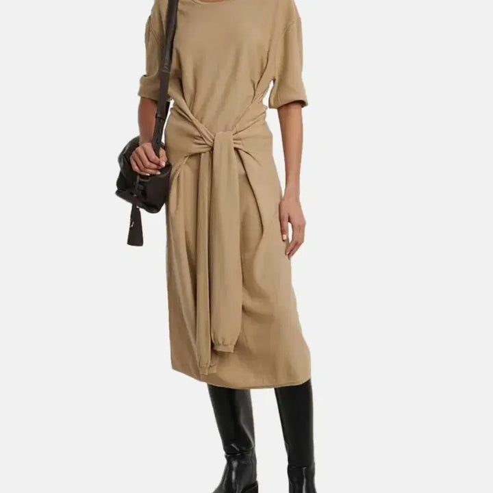 [BUNJANG] Lemaire Beige Long Dress / 르메르 베이지 롱 원피스