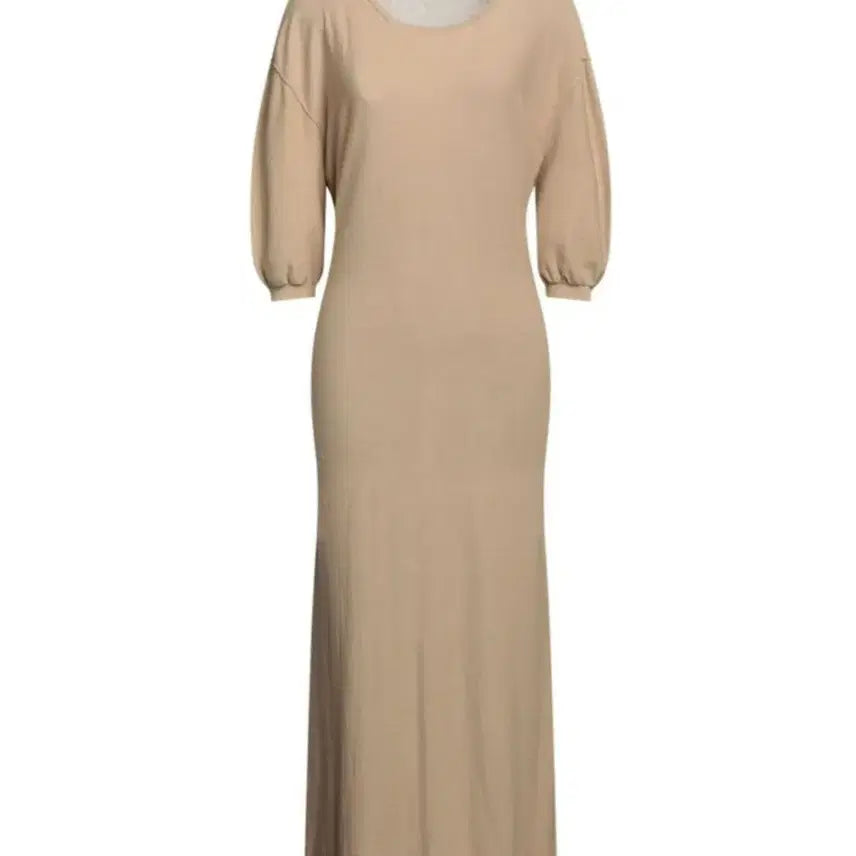 [BUNJANG] Lemaire Beige Long Dress / 르메르 베이지 롱 원피스