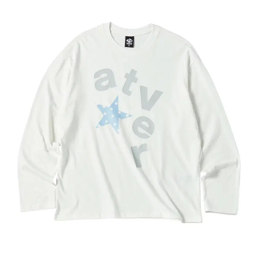 [BUNJANG] Travel Long Sleeve T-shirt White / (새상품) 트래블 롱슬리브 화이트 긴팔티