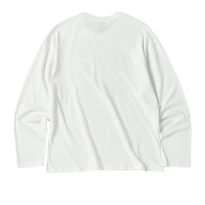 [BUNJANG] Travel Long Sleeve T-shirt White / (새상품) 트래블 롱슬리브 화이트 긴팔티
