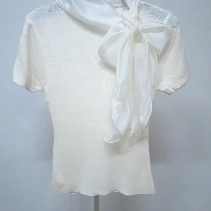 [SOLD OUT] 새상품 오간자 타이 니트