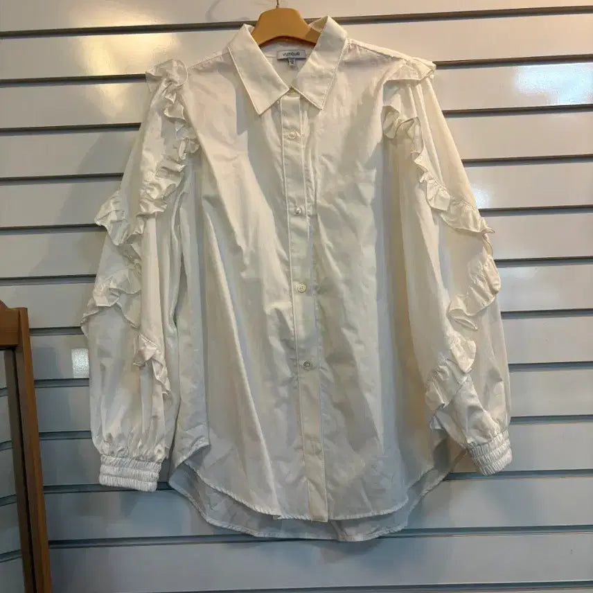 [BUNJANG] Vunque Frill Shirt / 분크 프릴셔츠
