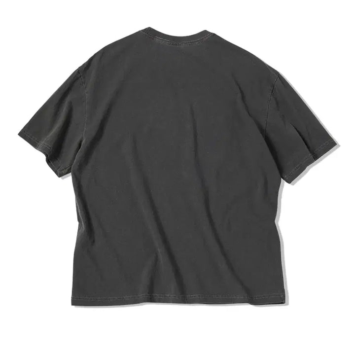 [BUNJANG] Travel Pigment Short Sleeve T-Shirt Charcoal / (새상품) 트래블 피그먼트 반팔티 차콜