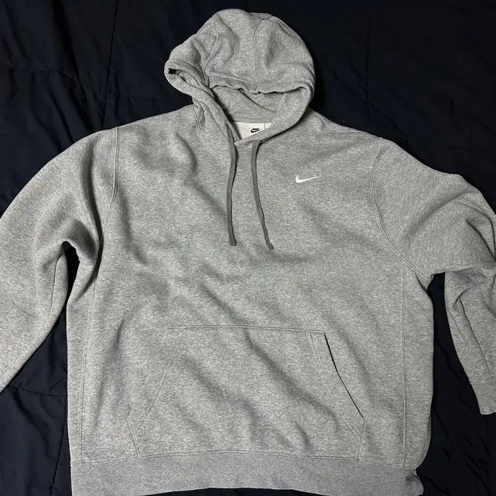 [SOLD OUT] 나이키 스우시 후드티 그레이 XL,유넥티셔츠