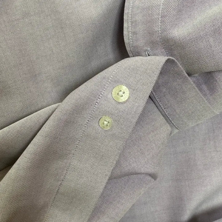 [BUNJANG] Brooks Brothers Supima Cotton Non-Iron Oxford Shirt Lavender L / 브룩스브라더스 수피마 코튼 논아이론 옥스포드 셔츠 라벤더 L
