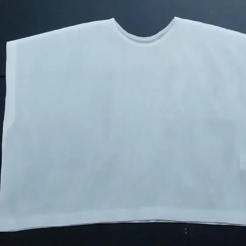 [BUNJANG] Pleats Please Issey Miyake Mesh Pleated Short Sleeve Top / 플리츠플리즈 이세이미야케 메쉬 플리츠 반팔 탑 3사이즈 화이트