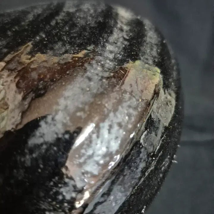 [BUNJANG] Black Glaze Ceramic Vase Antique / 흑유 도자기 유병 화병 꽃병 엔틱