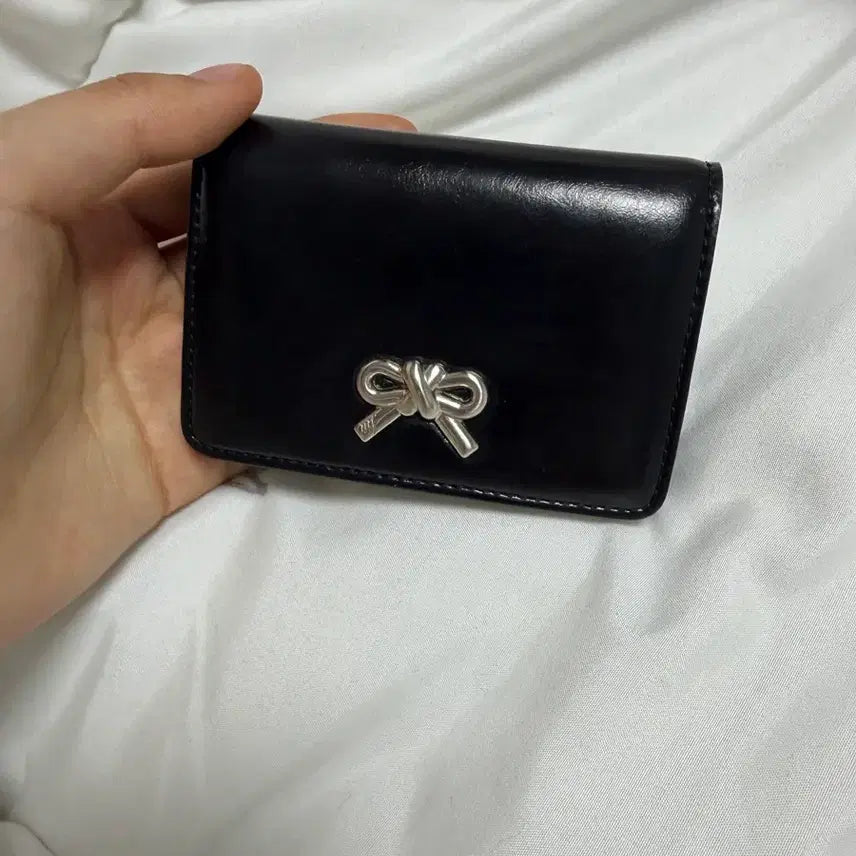 [BUNJANG] Marhen.J Ribbon Detail Bifold Wallet / 마르헨제이 지갑 ( marhenj )