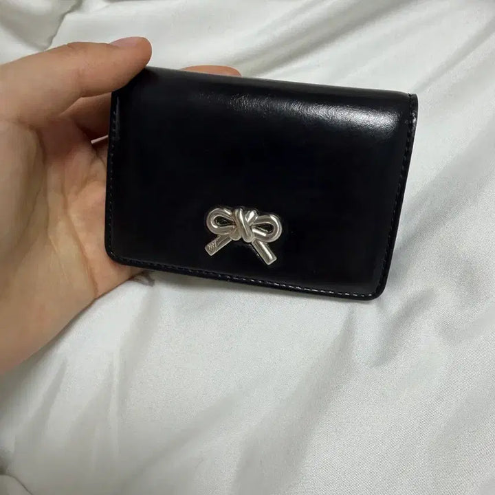 [BUNJANG] Marhen.J Ribbon Detail Bifold Wallet / 마르헨제이 지갑 ( marhenj )