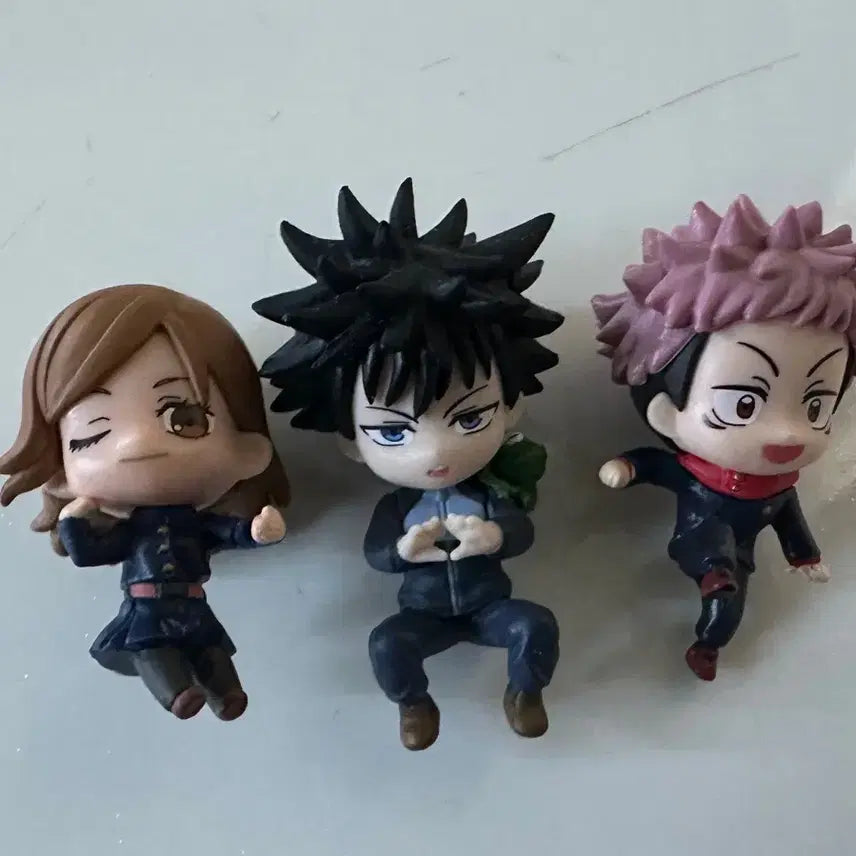 [BUNJANG] Jujutsu Kaisen Mini Figure Bundle Set / 주술회전 유지 메구미 노바라 미니 피규어 3종 일괄