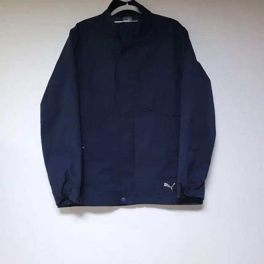[BUNJANG] Puma Functional Windbreaker Jacket Dark Navy (Size L) / 푸마 기능성 바람막이 자켓 다크네이비 (사이즈100/L)