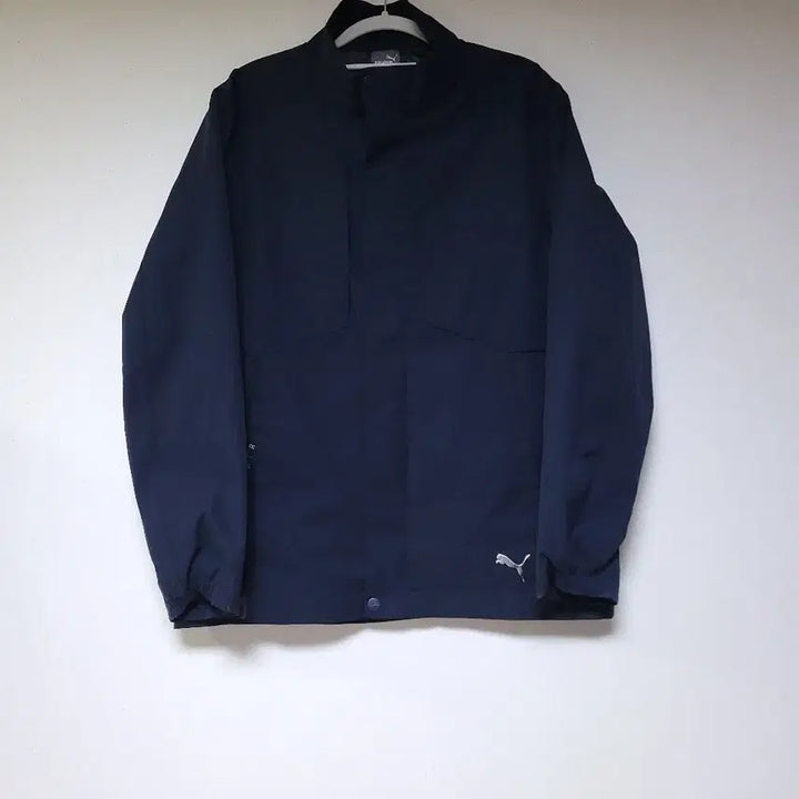 [BUNJANG] Puma Functional Windbreaker Jacket Dark Navy (Size L) / 푸마 기능성 바람막이 자켓 다크네이비 (사이즈100/L)
