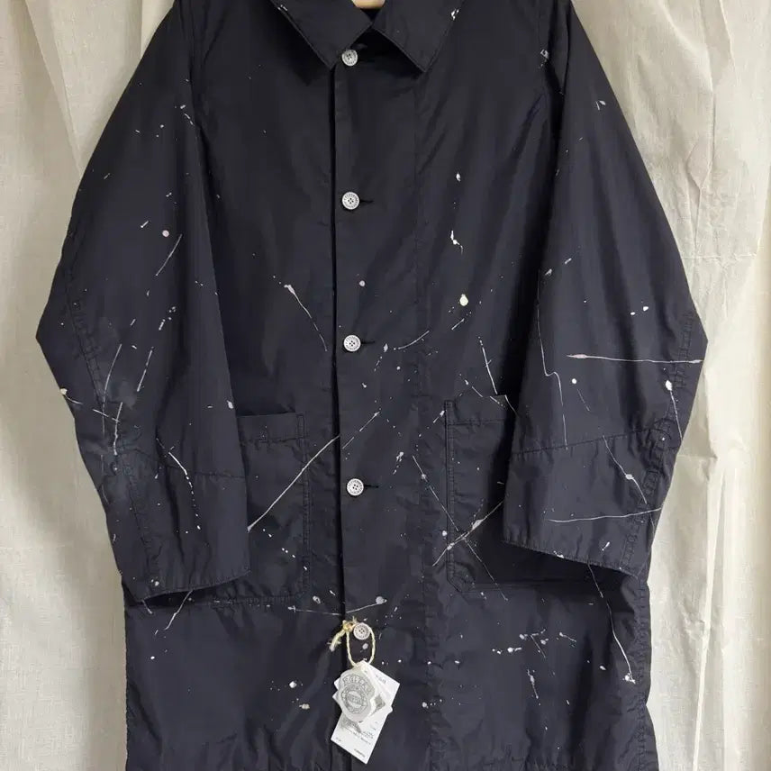 [BUNJANG] Visvim ICT Grease Monkey Coat Paint - Size 1 / 비즈빔 / 19ss ICT 그리즈 몽키코트 페인트 / 1