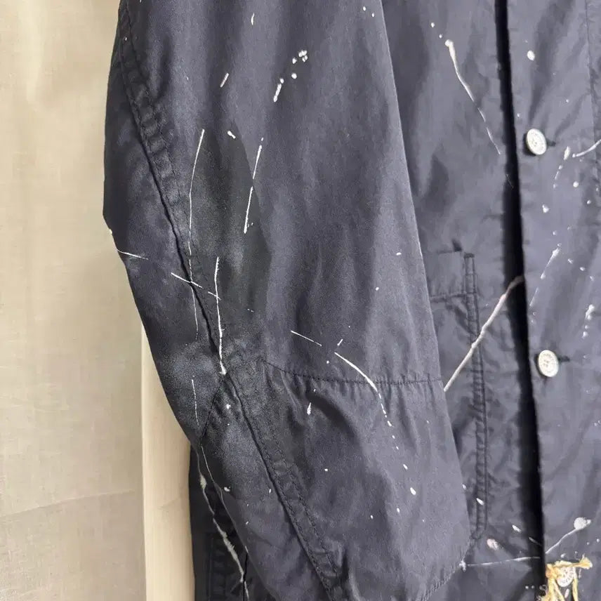 [BUNJANG] Visvim ICT Grease Monkey Coat Paint - Size 1 / 비즈빔 / 19ss ICT 그리즈 몽키코트 페인트 / 1