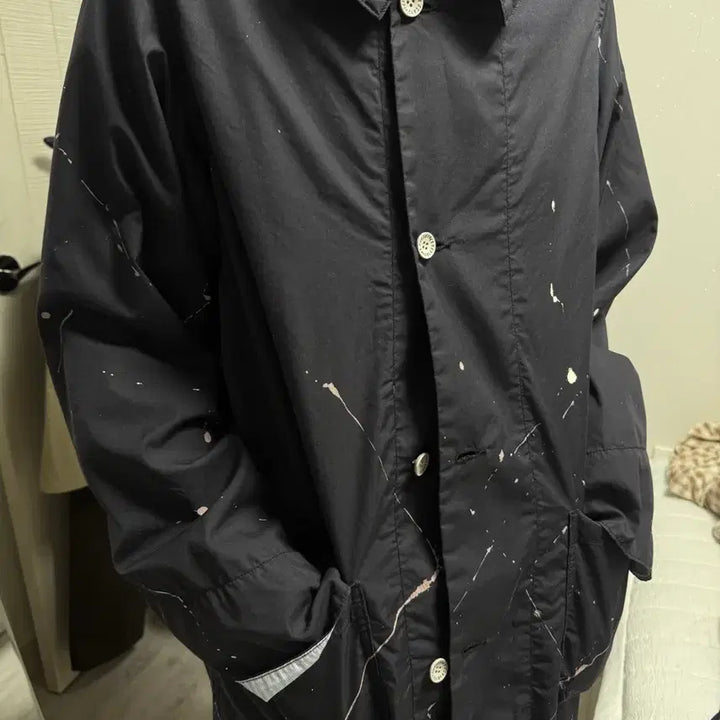 [BUNJANG] Visvim ICT Grease Monkey Coat Paint - Size 1 / 비즈빔 / 19ss ICT 그리즈 몽키코트 페인트 / 1