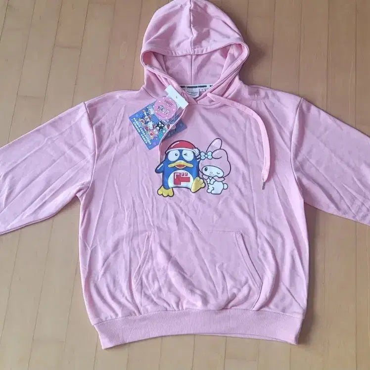 [BUNJANG] Donpeng Sanrio My Melody Hoodie (M) / 돈펭 산리오 마이멜로디 콜라보 후드티  M