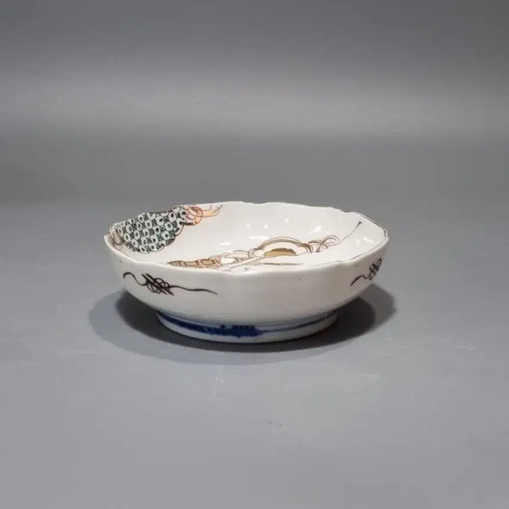 [BUNJANG] Vintage Imari Porcelain Floral Plate / 골동품 빈티지 플라워 패턴 도자기 접시
