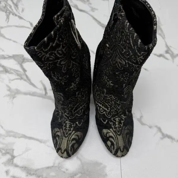 [BUNJANG] ASH Pattern Fabric Boots / ASH 아쉬 패턴 패브릭 부츠