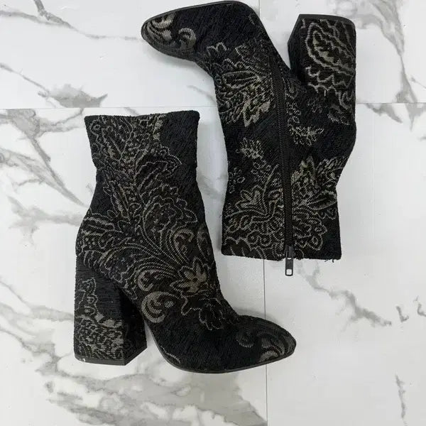 [BUNJANG] ASH Pattern Fabric Boots / ASH 아쉬 패턴 패브릭 부츠