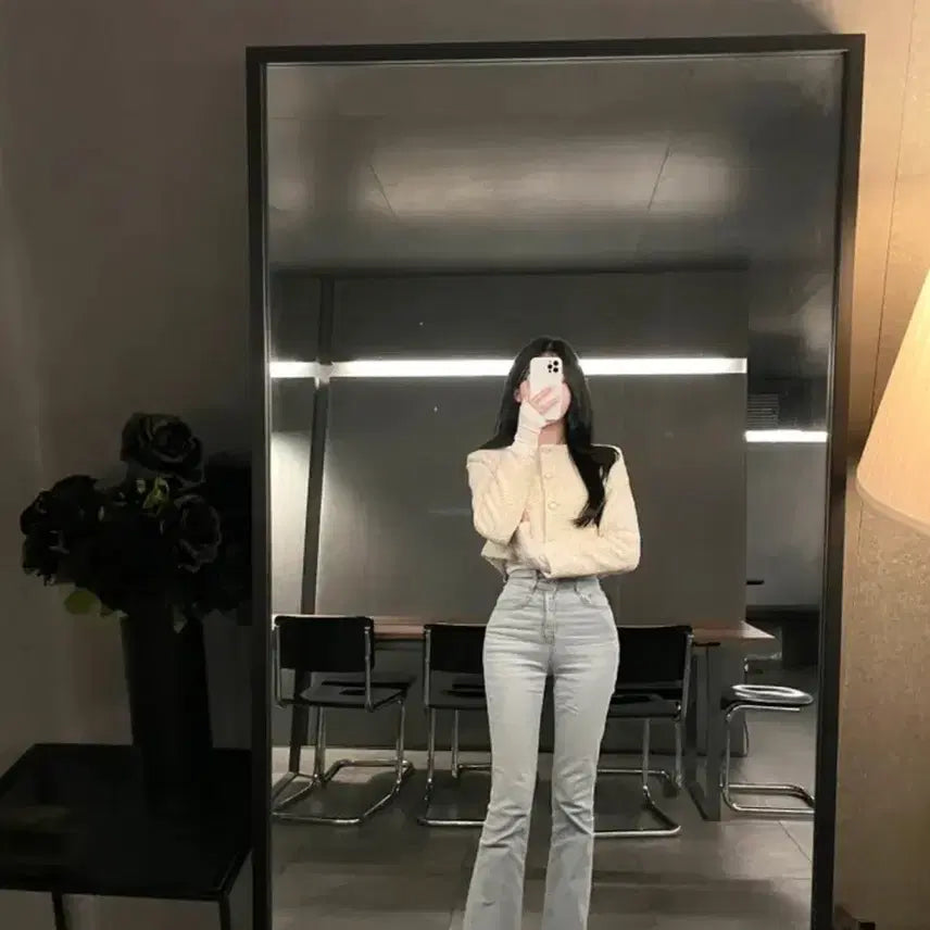 [BUNJANG] Bello Tweed Shoulder Pad Jacket / 벨로 트위드 어깨패드 자켓