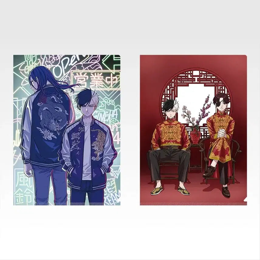 [SOLD OUT] 윈브레 5주년 원화 이치방쿠지 사쿠라 스오 피규어 아크릴 클리어파일 일괄