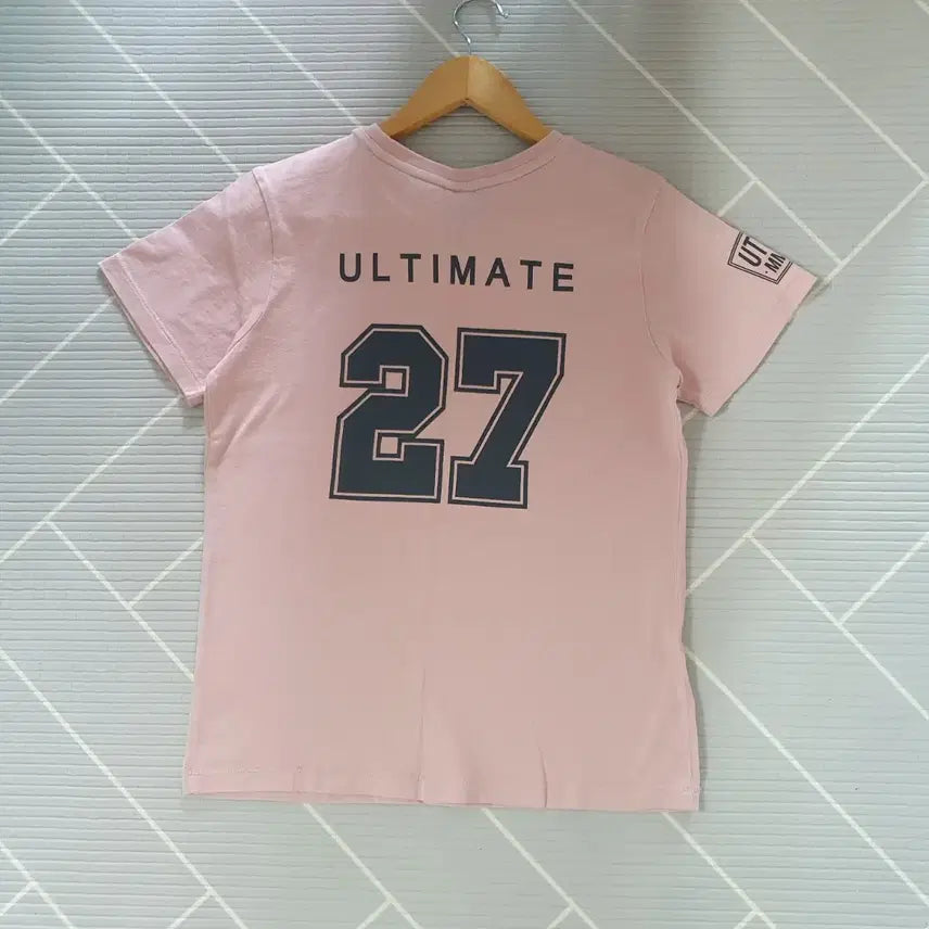 [BUNJANG] NII Short-Sleeve T-Shirt Pink Print Size 90 / .90 NII 반팔 티셔츠