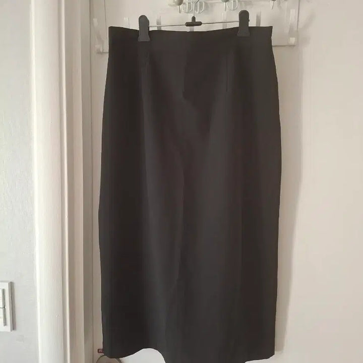 [BUNJANG] Black Long A-Line Skirt / 블랙롱스커트28~29