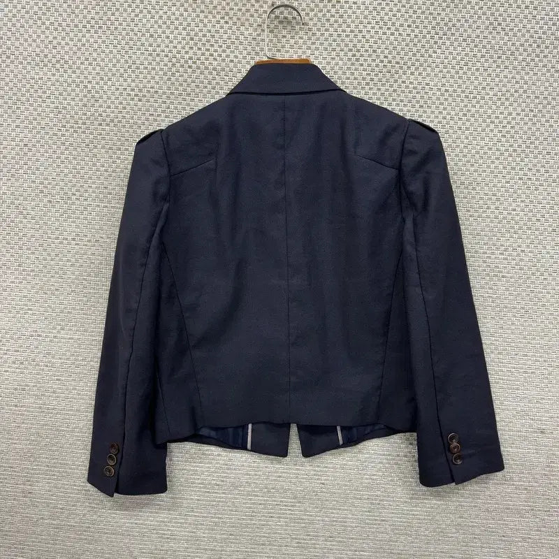 [BUNJANG] Beanpole Classic Cropped Blazer Jacket / 빈폴 클래식 크롭 블레이저 자켓 100 A09374