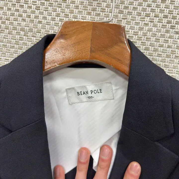 [BUNJANG] Beanpole Classic Cropped Blazer Jacket / 빈폴 클래식 크롭 블레이저 자켓 100 A09374