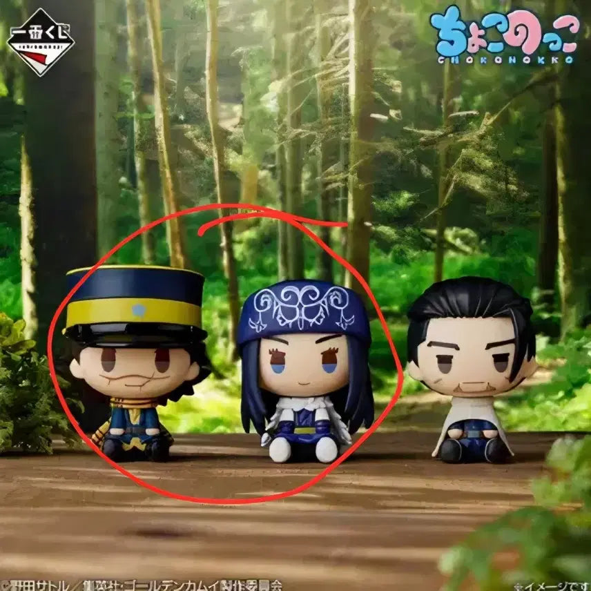 [BUNJANG] Golden Kamuy Sugimoto &amp; Asirpa Figure / 골든카무이 쿠지 제일복권 e상 스기모토 아시리파