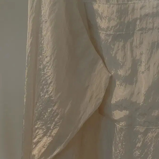 [BUNJANG] Ribbonbit Maze Pocket Blouse - Ivory / 리본빛 메이즈 포켓 블라우스 / 아이보리