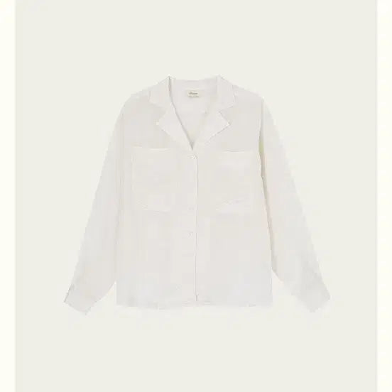 [BUNJANG] Ribbonbit Maze Pocket Blouse - Ivory / 리본빛 메이즈 포켓 블라우스 / 아이보리