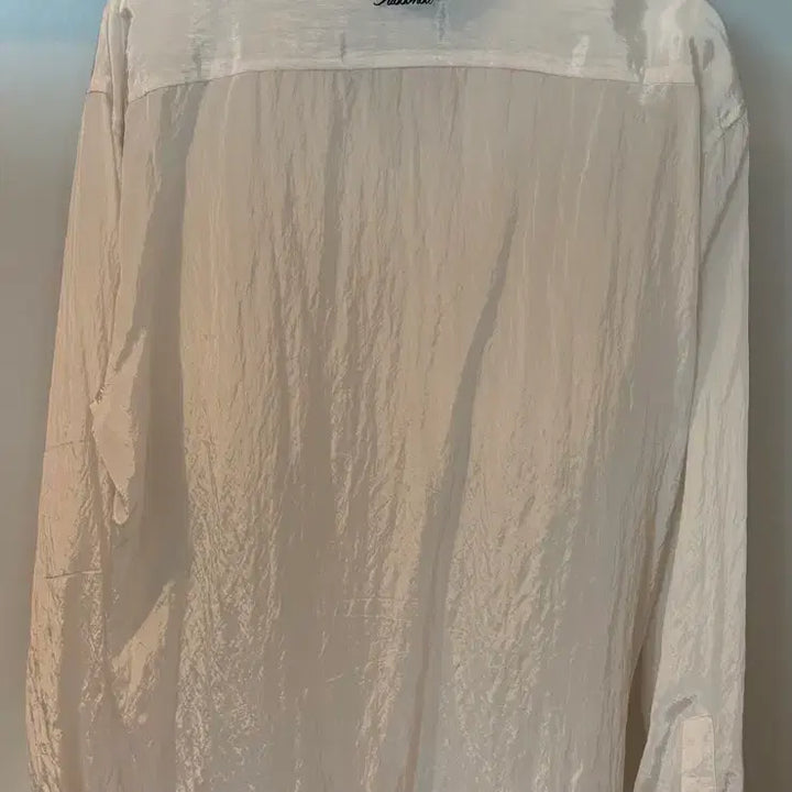 [BUNJANG] Ribbonbit Maze Pocket Blouse - Ivory / 리본빛 메이즈 포켓 블라우스 / 아이보리