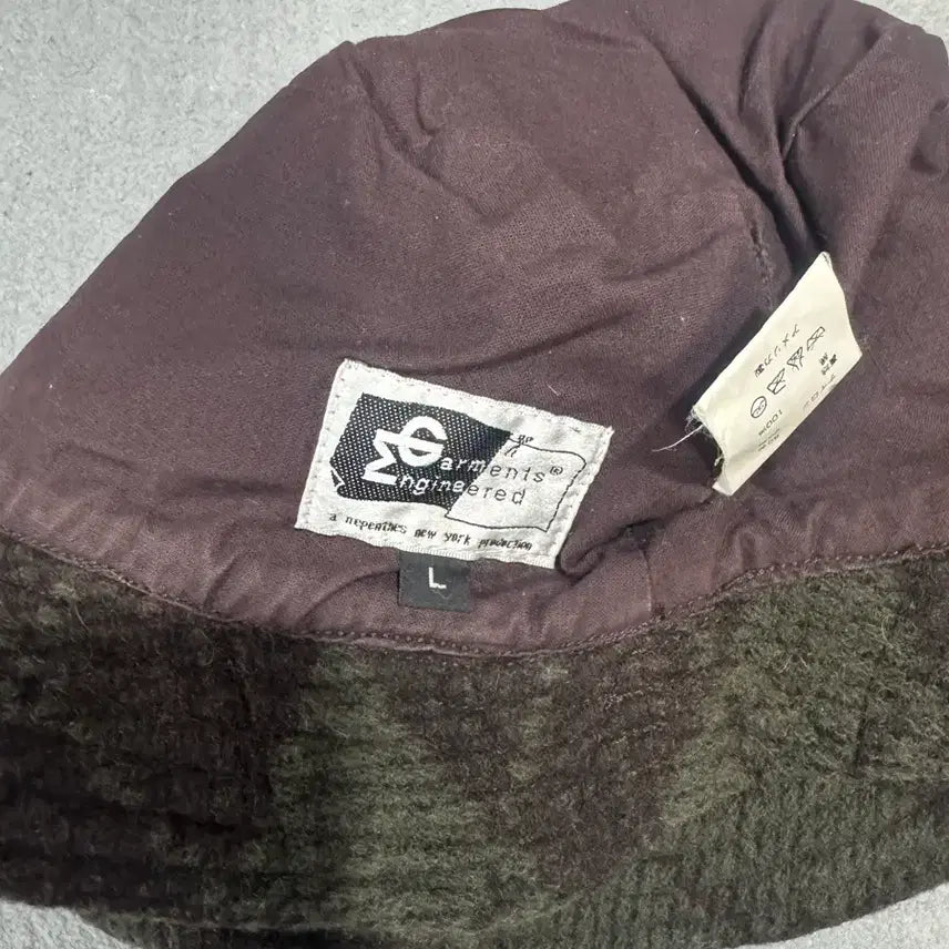 [BUNJANG] Engineered Garments Argyle Bucket Hat / 엔지니어드가먼츠 버킷햇