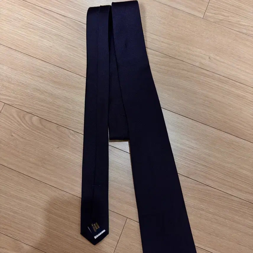 [SOLD OUT] 폴로 메이드인 이태리 네이비 넥타이