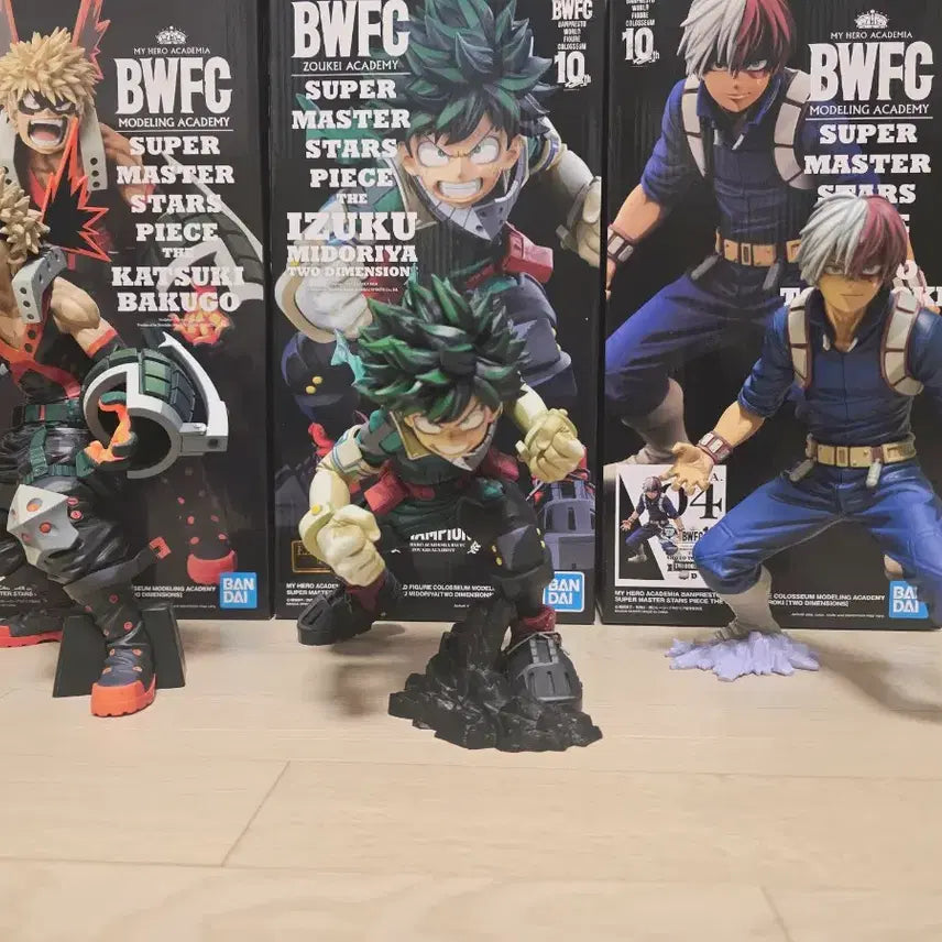 [BUNJANG] SMSP BWFC Manga Dimensions Izuku Bakugo Todoroki Bundle Set / 히로아카 SMSP BWFC 망가디멘션 미도리야 바쿠고 토도로키 일괄판매