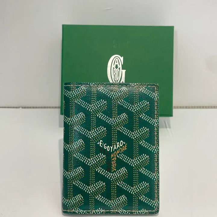 [BUNJANG] Goyard Saint-Marc Card Wallet Green / (새상품급)고야드 생마르크 그린 카드반지갑