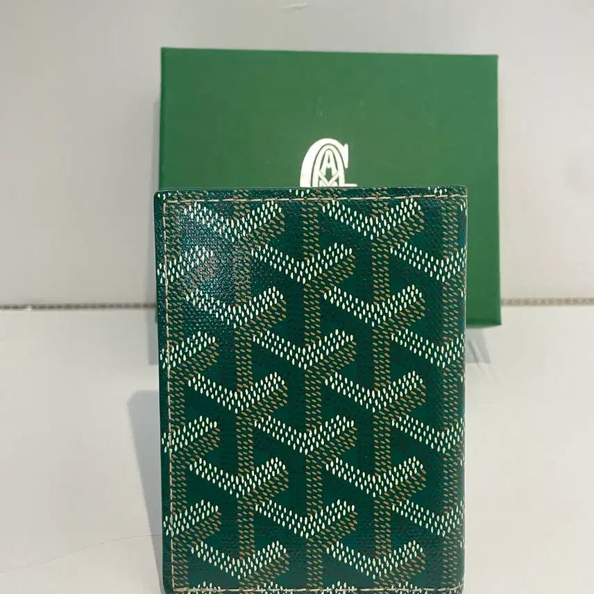 [BUNJANG] Goyard Saint-Marc Card Wallet Green / (새상품급)고야드 생마르크 그린 카드반지갑