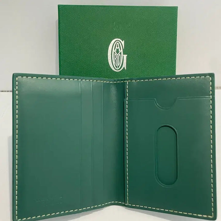 [BUNJANG] Goyard Saint-Marc Card Wallet Green / (새상품급)고야드 생마르크 그린 카드반지갑