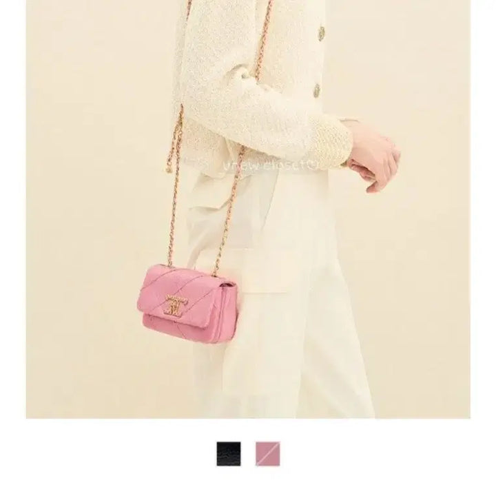 [SOLD OUT] 한섬 타임 미니 체인백 블랙 판매